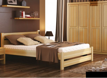 Bedroom set complete 5-piece. Bed real nightstands solid wood furniture new